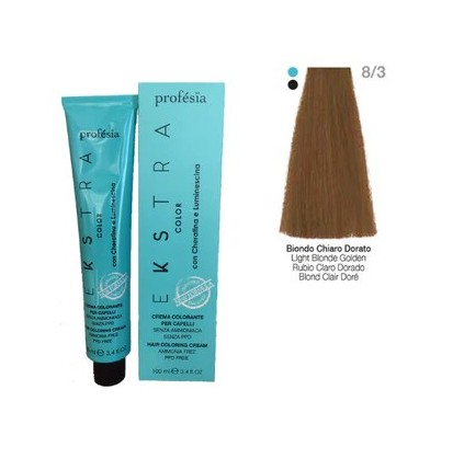 Coloration sans ammoniaque - Ekstra Color 8-3 100 ml