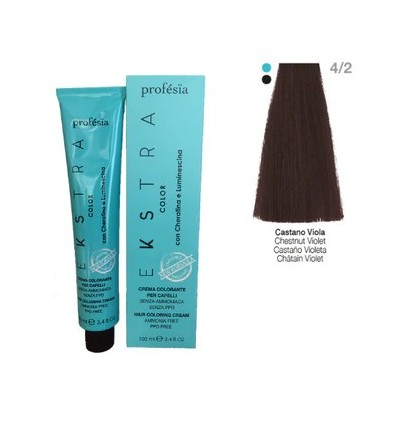 Coloration sans ammoniaque - Ekstra color 4-2 100 ml